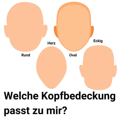 Welche Kopfbedeckung passt zu mir?