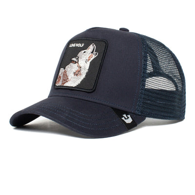 BASEBALL THE LONE WOLF GOORIN BROS NAVY