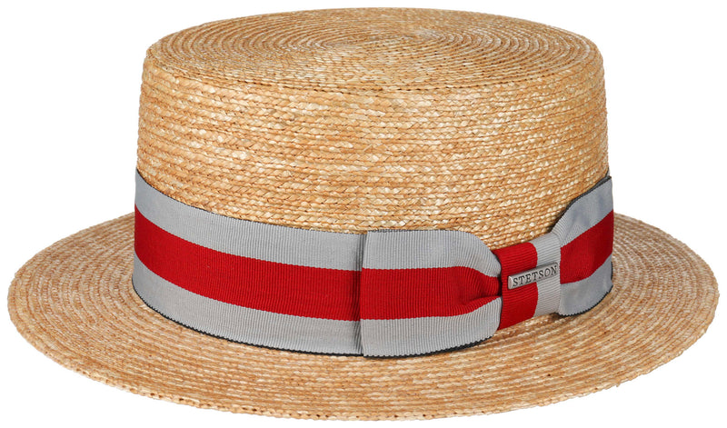 BOATER WHEAT STETSON NATUR S