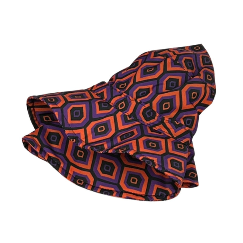 Fashion Rain Hat Retro Print