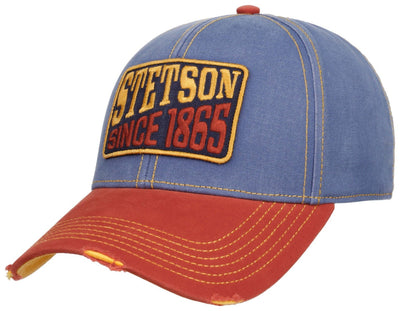 Baseball Cap Since 1865 Vintage Stetson Blue Orange - Hut - online.at