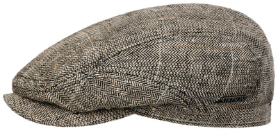 Belfast Silk Linen Herringbone Stetson Grau - Hut - online.at