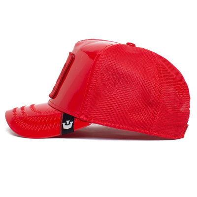 BIG RED - PATENT LEATHER GOORIN BROS RED - Hut - online.at