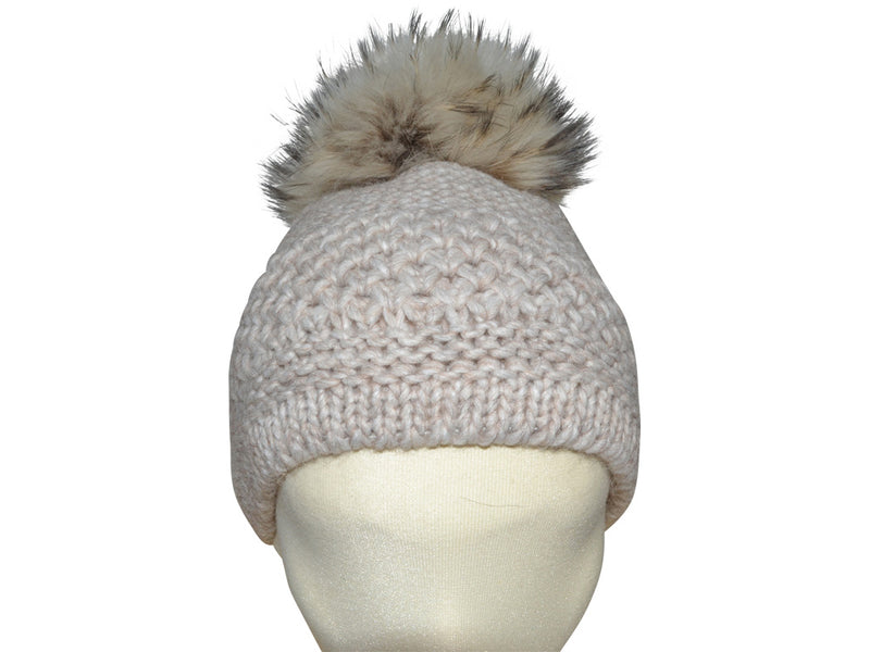 EVA POMPON BEIGE