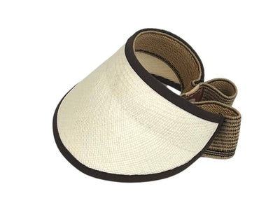 PANAMA VISOR VINTIMILLA NATUR BRAUN - Hut - online.at