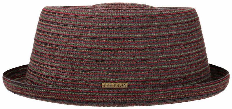 PORK PIE STRIPE BRAID STETSON BLAU Art 1698502 - Hut - online.at