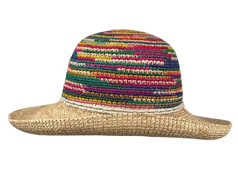 Raffia Flapper Multi - Hut - online.at