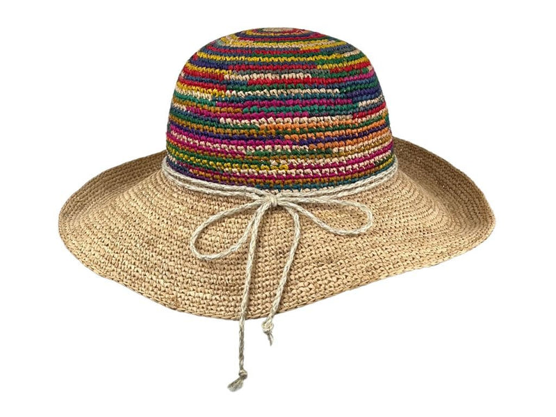 Raffia Flapper Multi - Hut - online.at