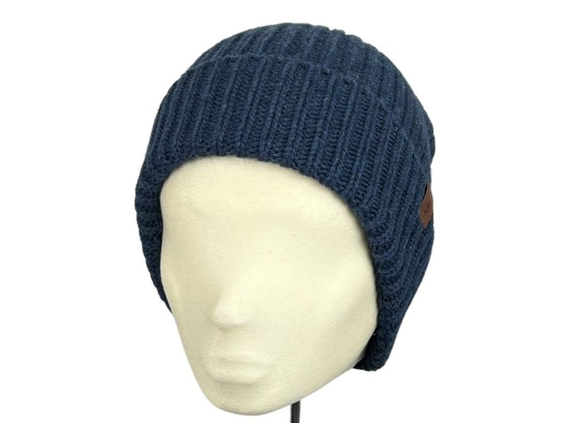 STRICKMÜTZE MERINO CASHME JEANSBLUE - Hut - online.at