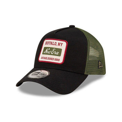 Trucker Buffalo New Era Black Oliv - Hut - online.at