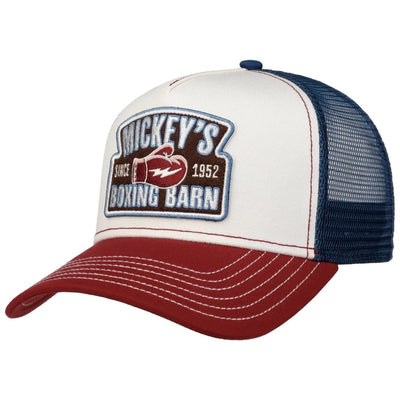 Trucker Cap Boxing Barn JJ Hats Wine White - Hut - online.at