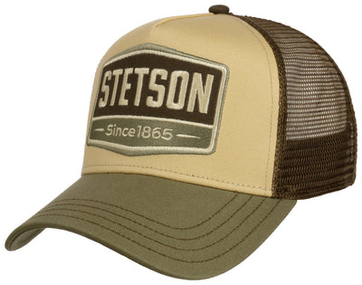 Trucker Cap Gasoline Stetson Khaki - Hut - online.at