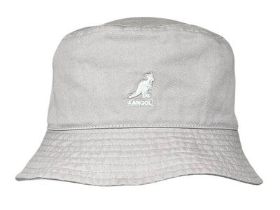 WASHED BUCKET KANGOL WHITE S - Hut - online.at