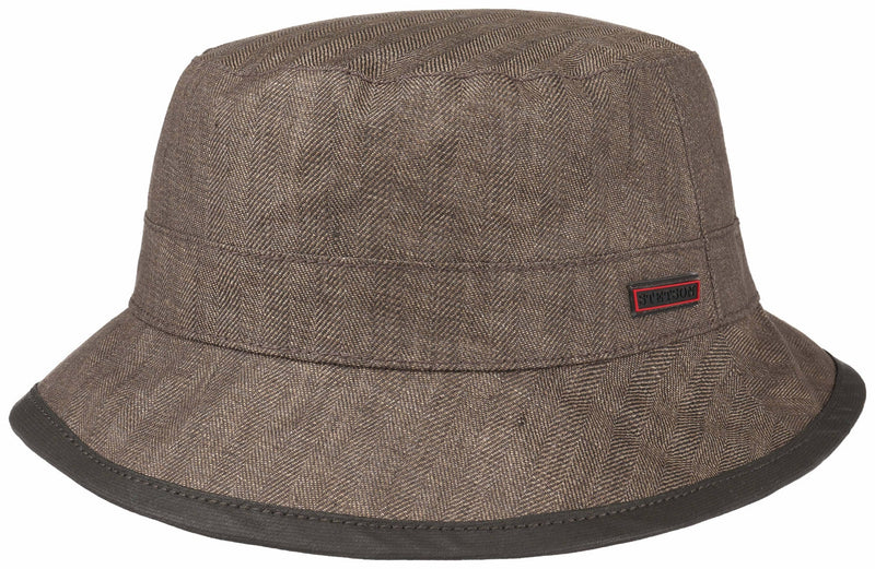 BUCKET COATED LINEN STETSON FISCHGRAT - Hut-online.at