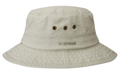 RESTON ORGANIC COTTON BEIGE STETSON Art 2811101 - Hut-online.at